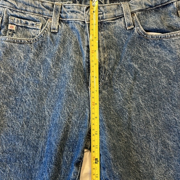 AG Adriano Goldschmied Isabelle High-Rise Straight Crop EUC Size 28R - Picture 7 of 15